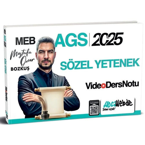 HocaWebde 2025 MEB-AGS Szel Yetenek Video Ders Notu - Mustafa Onur Bozku