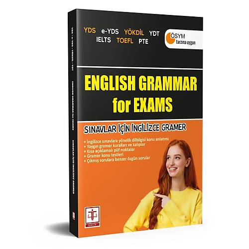 Tercih Yay�nc�l�k 2026-English Grammar For Exams (S�navlar ve ��renme ��in grammer Kitab�) Yasin Aslan