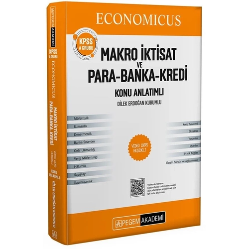 Pegem 2026 KPSS A Grubu Economicus Makro ktisat ve Para Banka Kredi Konu Anlatm Pegem Akademi Yaynlar