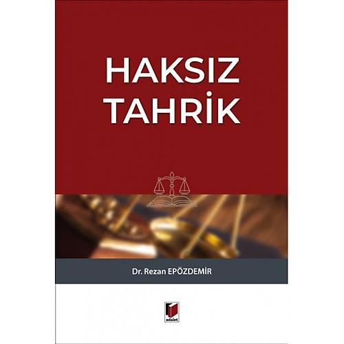 Adalet Yaynevi Haksz Tahrik-Rezan Epzdemir