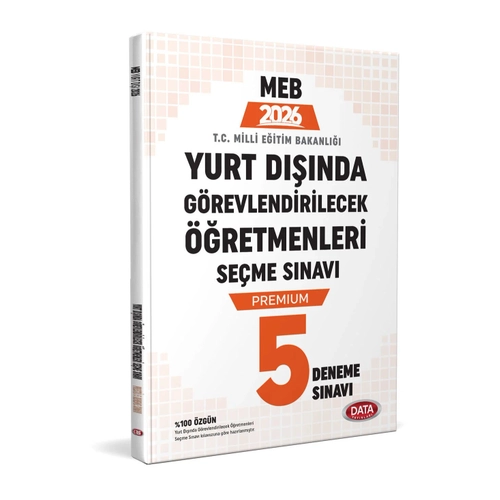 Data Yay�nlar� 2026 MEB Yurt D���nda G�revlendirilecek ��retmenleri Se�me S�nav� Premium 5 Deneme S�nav�