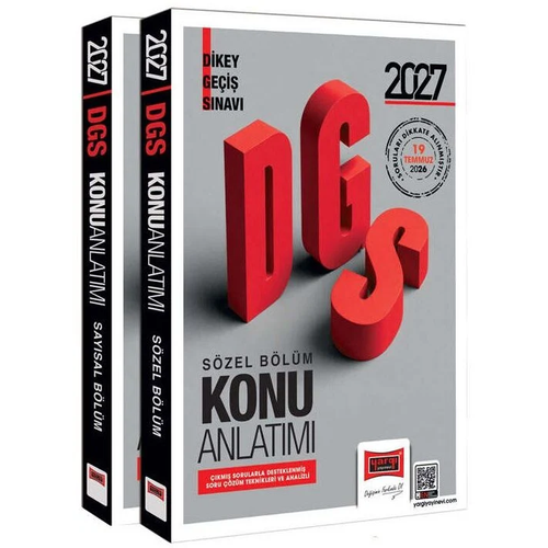 Yarg� 2027 DGS Say�sal-S�zel Yetenek Konu Anlat�m� Mod�ler Set 2 Cilt Yarg� Yay�nlar�