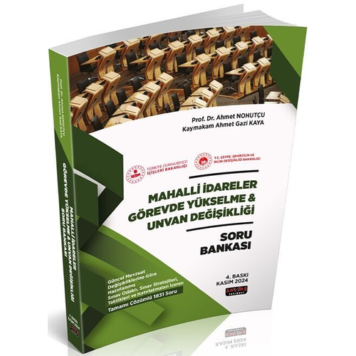 Sava� Yay�nevi Mahalli �dareler GYS ve Unvan De�i�ikli�i Soru Bankas� Ahmet Nohut�u, Ahmet Gazi Kaya