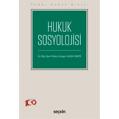 Se�kin Yay�nc�l�k Hukuk Sosyolojisi (THD)Fatma S�zg�n, �ahin �nver