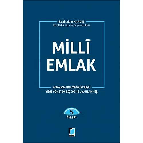 Adalet Yaynlar Milli Emlak (Salahaddin Karde)