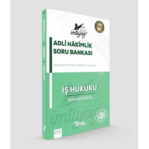 Temsil 2023 mtiyaz Adli Hkimlik  Hukuku Soru Bankas