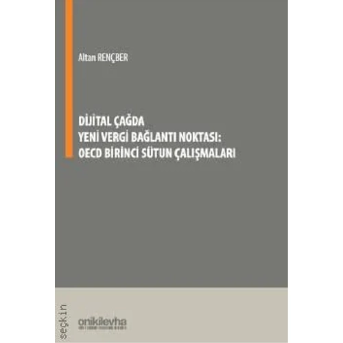 Onki Levha Yaynevi Dijital ada Yeni Vergi Balant Noktas: OECD Birinci Stun almalar (Altan Renber)