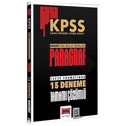 Yarg� 2026 KPSS Paragraf Birebir 15 Deneme ��z�ml� Yarg� Yay�nlar�