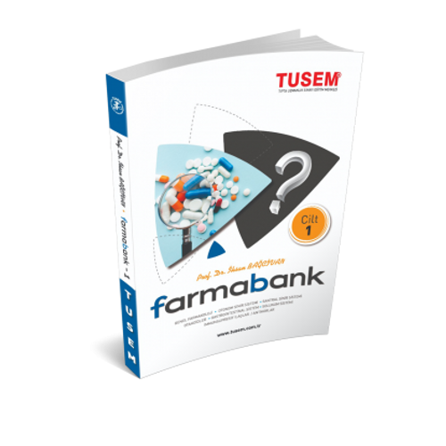 Tusem TUS Farmabank Farmakoloji Soru Kitab Cilt 1