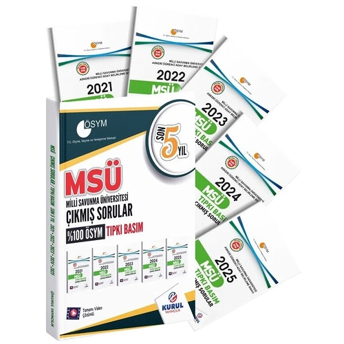 Kurul 2026 MS� ��km�� Sorular Son 5 Y�l ��z�ml� Kurul Yay�nc�l�k