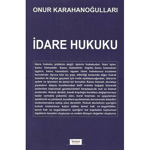 Turhan Kitabevi dare Hukuku Onur Karahanoullar