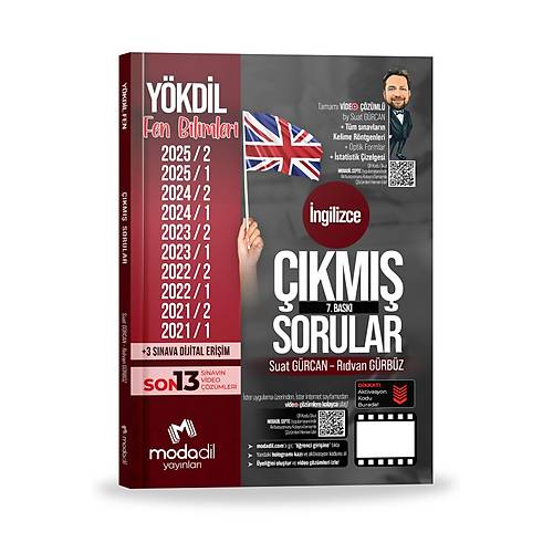 Modadil Yay�nlar� Y�KD�L Fen Bilimleri ��km�� Sorular Tamam� Video ��z�ml� Suat G�rcan, R�dvan G�rb�z