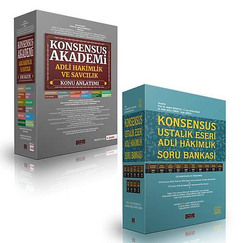 KONSENSUS Adli Konu ve Soru Seti Adli Yarg Hakim ve Savc Yardmcl Snav 2025