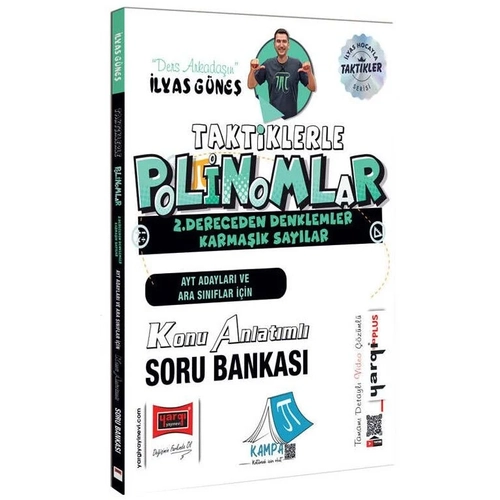 Yarg� YKS AYT ve Ara S�n�flar ��in Taktiklerle Polinomlar Konu Anlat�ml� Soru Bankas� - �lyas G�ne� Yarg� Yay�nlar�