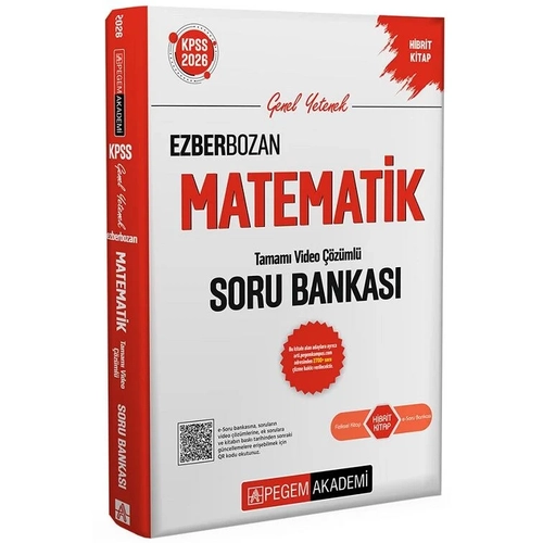 Pegem 2026 KPSS Matematik Ezberbozan Soru Bankas zml Pegem Akademi Yaynlar