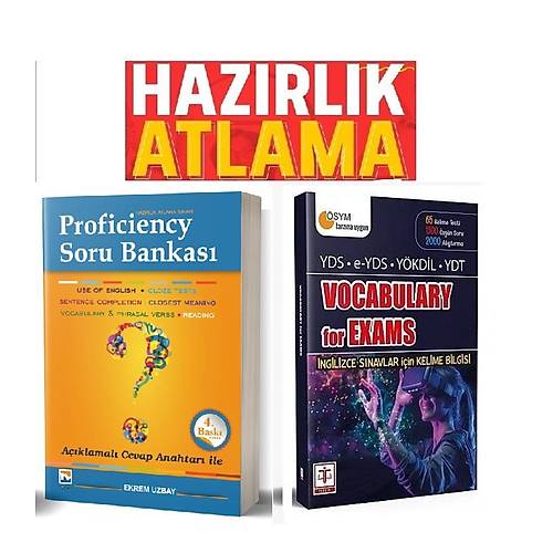 Proficiency Hazrlk Atlama Snav Soru Bankas&YDS Vocabulary For Exams