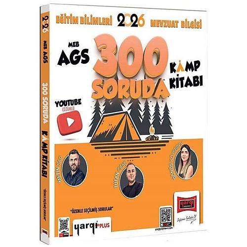 YEN� AGS - Yarg� 2026 MEB-AGS E�itim Bilimleri ve Mevzuat Bilgisi 300 Soruda Kamp Kitab� - Tufan Gen� Yarg� Yay�nlar�