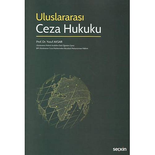 Sekin Yaynevi Uluslararas Ceza Hukuku Yusuf Aksar