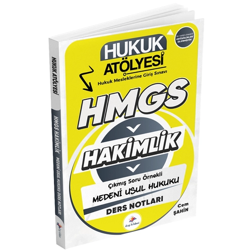 Dizgi Kitap Hukuk At�lyesi HMGS Hakimlik Medeni Usul Hukuku Ders Notlar� - Cem �ahin Dizgi Kitap