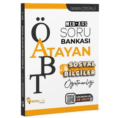Hoca Kafas� 2026 �ABT MEB-AGS Sosyal Bilgiler ��retmenli�i Atayan Soru Bankas� ��z�ml� Hoca Kafas� Yay�nlar�