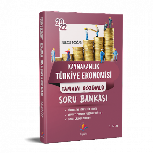 Dizgi Kitap 2022 Kaymakamlık Türkiye Ekonomisi Soru Bankası Çözümlü
