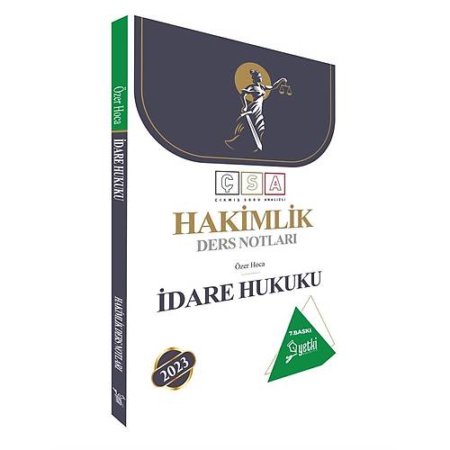 Yetki 2023 SA dare Hukuku Ders Notlar