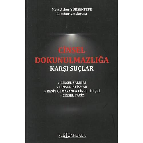 Platon Hukuk Cinsel Dokunulmazla Kar Sular (Mert Asker Yksektepe) Mert Asker Yksektepe