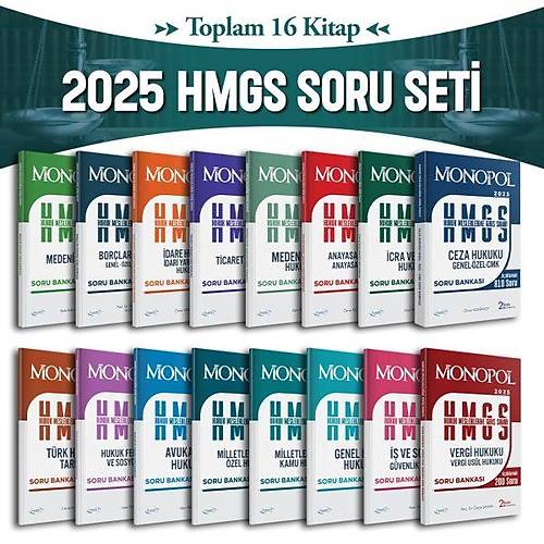 Monopol Yay�nlar� HMGS Soru Bankas� 16'l� Set Komisyon