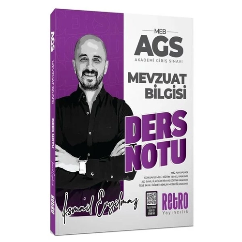 Retro 2026 MEB-AGS Mevzuat Bilgisi Ders Notu - �smail Ery�lmaz Retro Yay�nc�l�k