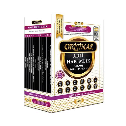 Yetki Yay�nlar� 2025 Adli Hakimlik Orijinal ��km�� Soru Bankas� Seti