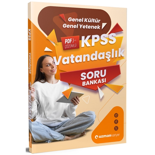 Uzman Kariyer 2026 KPSS Vatandalk Soru Bankas zml Uzman Kariyer Yaynlar
