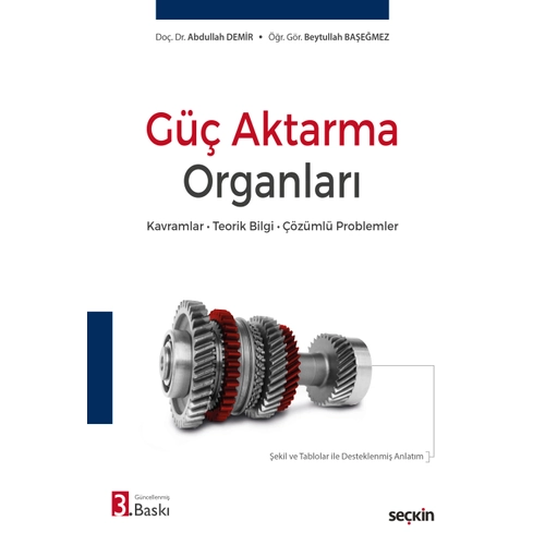 Sekin Yaynclk G Aktarma Organlar Kavramlar  Teorik Bilgi  zml Problemler-Abdullah Demir