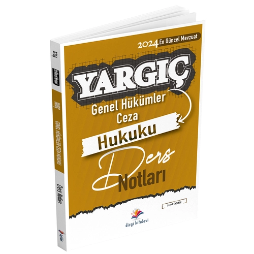 Dizgi Kitap 2024 Hakimlik YARGI Ceza Hukuku Genel Hkmler Ders Notlar - Murat Soylu