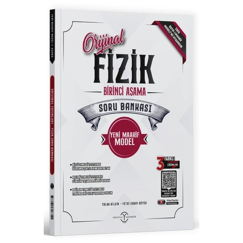 Orijinal 2028 YKS TYT Fizik Orijinal Soru Bankas� 1. A�ama Orijinal Yay�nlar�