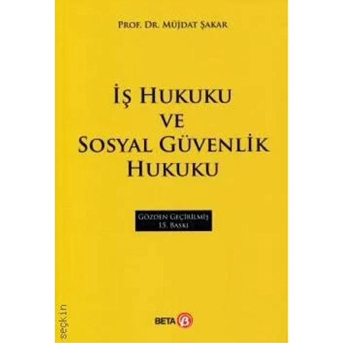 Beta Yaynevi  Hukuku ve Sosyal Gvenlik Hukuku (Mjdat akar)