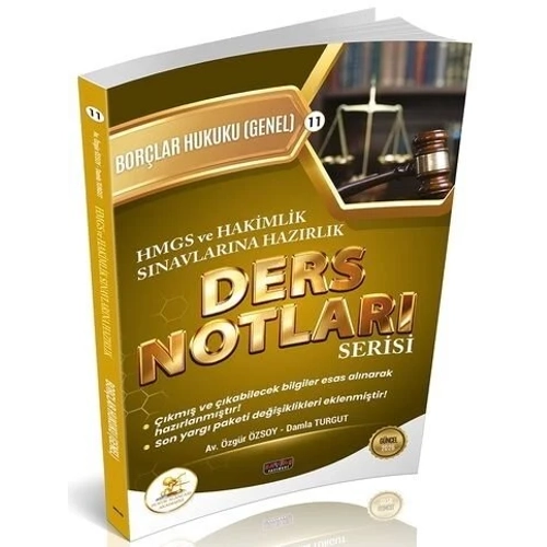 Sava� 2026 HUKAL HMGS Hakimlik Bor�lar Hukuku Genel H�k�mler Ders Notlar� Sava� Yay�nlar�