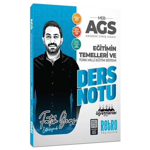 Retro 2026 MEB-AGS E�itimin Temelleri ve T�rk Milli E�itim Sistemi Ders Notu - Fatih Gen� Retro Yay�nc�l�k