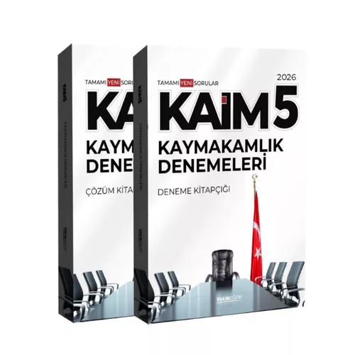 Yak�n E�itim KA�M Kaymakaml�k 5 Deneme Tamam� ��z�ml� 2026