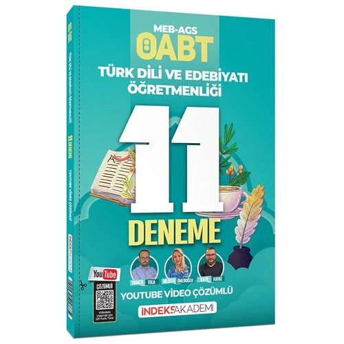 �ndeks Akademi 2026 �ABT MEB-AGS T�rk Dili ve Edebiyat� 11 Deneme Youtube Video ��z�ml� - T�rker Tola �ndeks Akademi Yay�nc�l�k