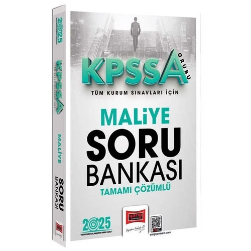Yarg� Yay�nlar� 2025 KPSS-A Grubu T�m Kurum S�navlar� ��in Tamam� ��z�ml� Maliye Soru Bankas�