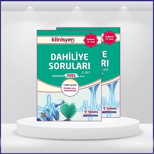 Klinisyen Sorular Dahiliye (1-2 Cilt)