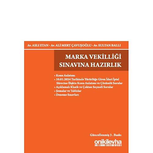 On �ki Levha Yay�nc�l�k Marka Vekilli�i S�nav�na Haz�rl�k (Asl� Etan / Ali Mert �avu�o�lu / Sultan Ball�)