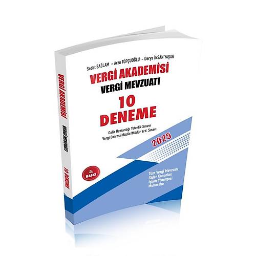 Vergi Akademisi 2025 Vergi Mevzuat� 10 Deneme