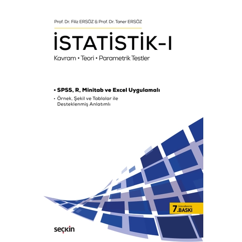 Se�kin Yay�nc�l�k �statistik � I Kavram � Teori � Parametrik Testler Filiz Ers�z,Taner Ers�z 7. Bask�,� Haziran 2026