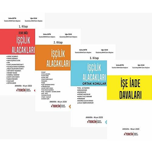 Tercih Kitabevi Yaynclk ilik Alacaklar+e ade Davalar(4 Kitap) Uur Ocak-Selma Betin