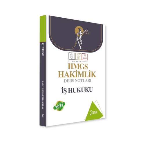 Yetki Yay�nlar� 2026 HMGS Hakimlik �� Hukuku Ders Notlar�