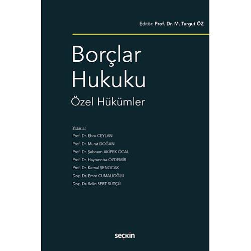 Sekin Yaynlar Borlar Hukuku zel Hkmler (Turgut z) Turgut z