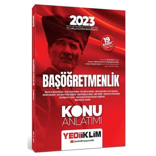 Yediiklim 2023 MEB Baretmenlik Konu Anlatm Yediiklim Yaynlar
