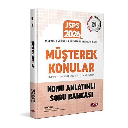 Data 2026 JSPS M��terek Konular Konu Anlat�ml� Soru Bankas� Data Yay�nlar�