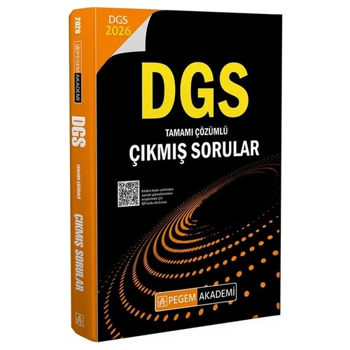 Pegem 2026 DGS ��km�� Sorular ��z�ml� Pegem Akademi Yay�nlar�